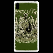 Coque Personnalisée Sony Xpéria Z5 Tête de Mort Army of God