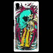 Coque Personnalisée Sony Xpéria Z5 Tête de Mort Dead Serious