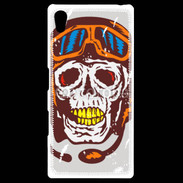 Coque Personnalisée Sony Xpéria Z5 Tête de mort pilote