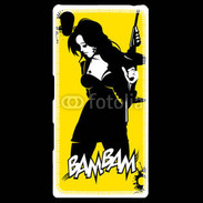Coque Personnalisée Sony Xpéria Z5 Lady Criminal BAM BAM 25