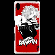 Coque Personnalisée Sony Xpéria Z5 Femme blanche 50