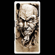 Coque Personnalisée Sony Xpéria Z5 Visage tatouée et percée 50