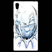 Coque Personnalisée Sony Xpéria Z5 Monstre en dessin bleu