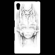 Coque Personnalisée Sony Xpéria Z5 Guerrière en dessin 10