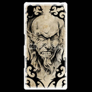 Coque Personnalisée Sony Xpéria Z5 Visage tatouée et percée 60