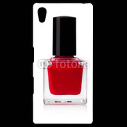 Coque Personnalisée Sony Xpéria Z5 Vernis rouge esthéticienne