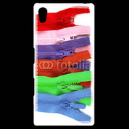Coque Personnalisée Sony Xpéria Z5 Fermetures éclaires coutures