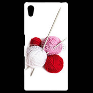 Coque Personnalisée Sony Xpéria Z5 Tricot et couture