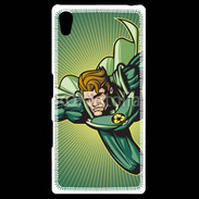 Coque Personnalisée Sony Xpéria Z5 Recycle Hero (with a cape)