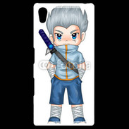 Coque Personnalisée Sony Xpéria Z5 Chibi style illustration of a superhero 2