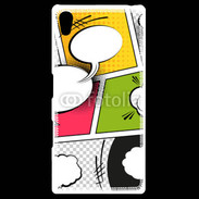 Coque Personnalisée Sony Xpéria Z5 Comic strip speech bubbles