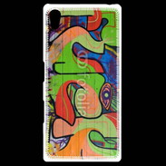 Coque Personnalisée Sony Xpéria Z5 graffiti fuck 