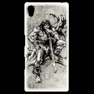 Coque Personnalisée Sony Xpéria Z5 Guerrier en dessin 25