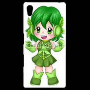 Coque Personnalisée Sony Xpéria Z5 Chibi style illustration of a super-heroine 26