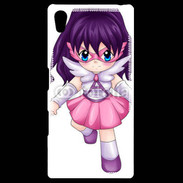 Coque Personnalisée Sony Xpéria Z5 Chibi style illustration of a super-heroine 25
