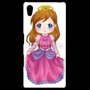 Coque Personnalisée Sony Xpéria Z5 Cute cartoon illustration of a queen