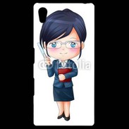 Coque Personnalisée Sony Xpéria Z5 Cute cartoon illustration of a teacher