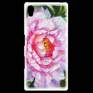 Coque Personnalisée Sony Xpéria Z5 Fleur en peinture
