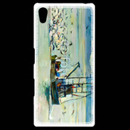 Coque Personnalisée Sony Xpéria Z5 Peinture bateau de pêche