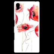 Coque Personnalisée Sony Xpéria Z5 Peinture de Coquelicots