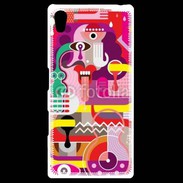 Coque Personnalisée Sony Xpéria Z5 Art abstrait 502