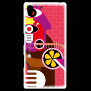 Coque Personnalisée Sony Xpéria Z5 Art abstrait 500
