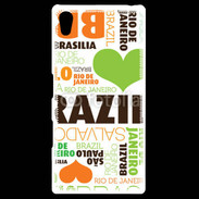 Coque Personnalisée Sony Xpéria Z5 I love Brésil