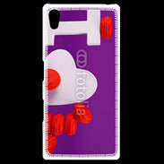 Coque Personnalisée Sony Xpéria Z5 I love Macarons