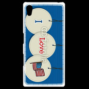 Coque Personnalisée Sony Xpéria Z5 I love USA 5