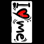 Coque Personnalisée Sony Xpéria Z5 I love me 