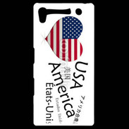Coque Personnalisée Sony Xpéria Z5 I love USA 6