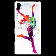 Coque Personnalisée Sony Xpéria Z5 Danseuse en couleur