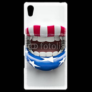 Coque Personnalisée Sony Xpéria Z5 Lèvres USA