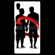 Coque Personnalisée Sony Xpéria Z5 Couple Gay