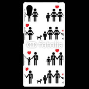 Coque Personnalisée Sony Xpéria Z5 Gay et lesbiennes en couple