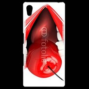Coque Personnalisée Sony Xpéria Z5 Cerise et bouche 2