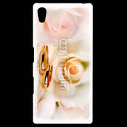 Coque Personnalisée Sony Xpéria Z5 Alliance sur fond de rose