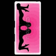 Coque Personnalisée Sony Xpéria Z5 Femmes qui s'embrassent
