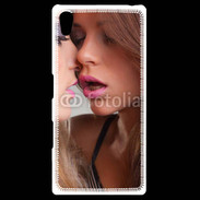 Coque Personnalisée Sony Xpéria Z5 Couple lesbiennes sexy femmes 1