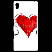 Coque Personnalisée Sony Xpéria Z5 Love en peinture 5