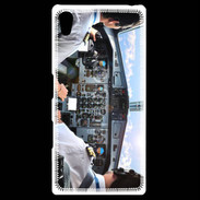 Coque Personnalisée Sony Xpéria Z5 Cockpit avion de ligne