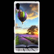 Coque Personnalisée Sony Xpéria Z5 Montgolfière et lavande 