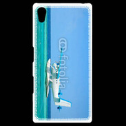 Coque Personnalisée Sony Xpéria Z5 Hydravion au dessus de la mer turquoise