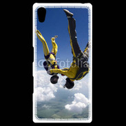Coque Personnalisée Sony Xpéria Z5 Parachutiste en chute libre à l'envers 5