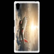 Coque Personnalisée Sony Xpéria Z5 Avion de ligne au dessus des nuages 75