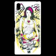Coque Personnalisée Sony Xpéria Z5 Tatouage Girl
