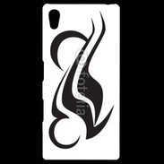 Coque Personnalisée Sony Xpéria Z5 Tatouage d'un symbole de moto