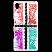 Coque Personnalisée Sony Xpéria Z5 Timbres Français