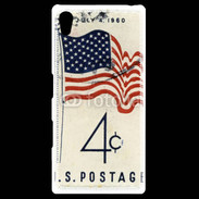 Coque Personnalisée Sony Xpéria Z5 Timbre vintage USA