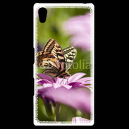 Coque Personnalisée Sony Xpéria Z5 Fleur et papillon